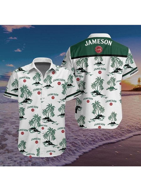 Men's Jameson Irish Whiskey Hawaiian Shirt
