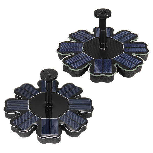 IP68 180L/H 1.4W Solar Powered Fountain Pump Kit Floating Pools Garden Ponds Brushless Water