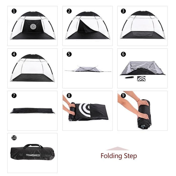 INDOOR GOLF PRACTICE NET CAGE