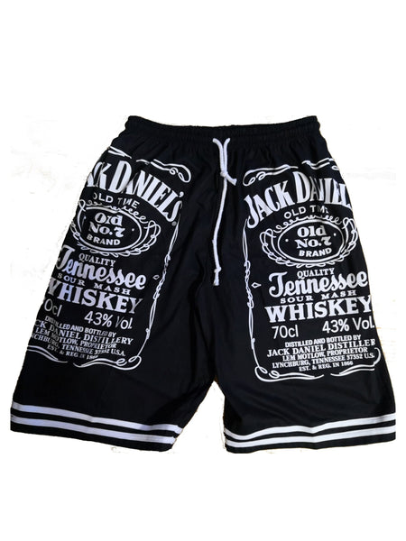 Men's Jack Daniel's Old Time Old N0.7 Brand Print Shorts