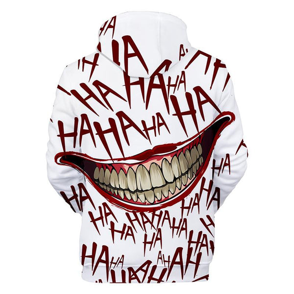 HahaJoker 3D Print Sweatshirt Hoodies