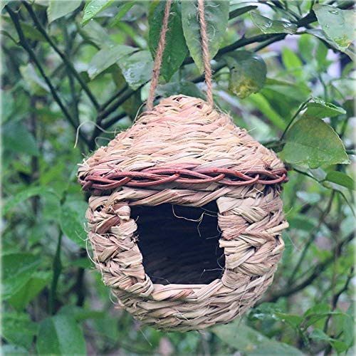 HANGING STRAW NATURAL BIRDS NEST