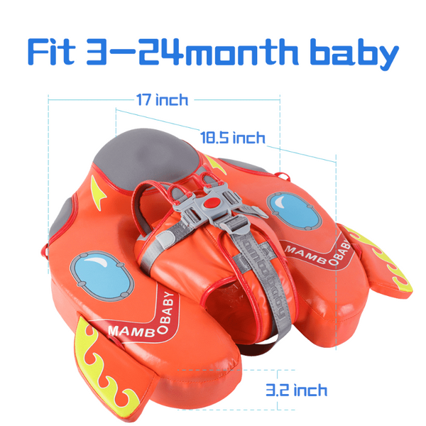 MAMBOBABY BABY FLOAT WITH CANOPY