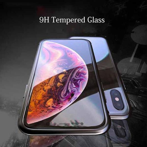 Iphone Double-sided Glass Magnetic King Mobile Phone Cases