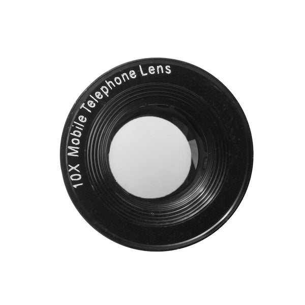 Clip-On 10X Zoom Telephoto Lens For Smartphone and Tablet