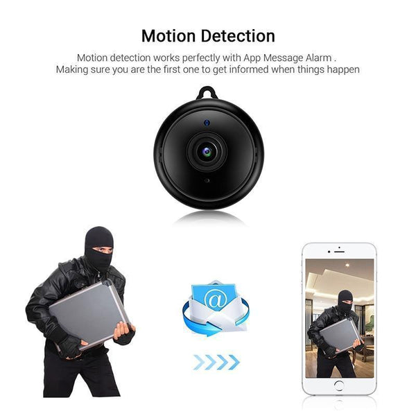 1080P HD Wireless Mini WiFi Camera-US Plug