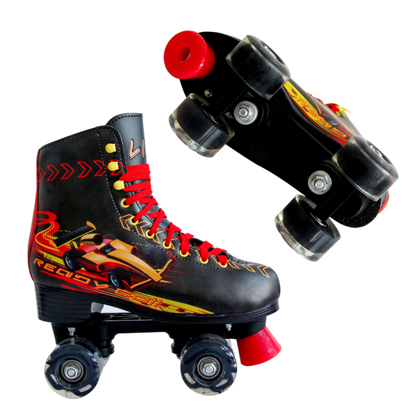 Kid's Light-Up Double Roller Skates