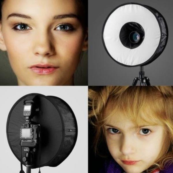 FOLDABLE SPEEDLIGHT ROUND SOFTBOX