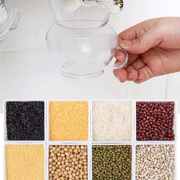 Kitchen Grain Distributor Storage Barrel Wall Hanging Sealed Storage Tank