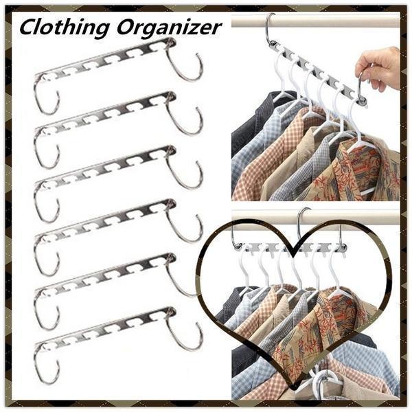 Magic Hangers Closet Space Saving (Plastic and Metal)