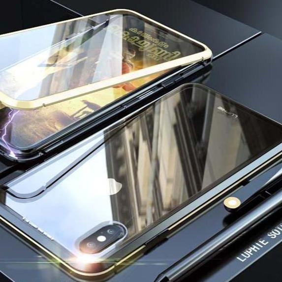 Iphone Double-sided Glass Magnetic King Mobile Phone Cases