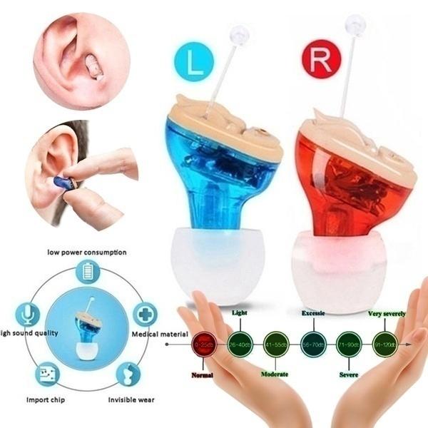 Rechargeable Invisible Hearing Aid