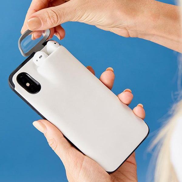 iPhone Cover for AirPods Holder Hard Case