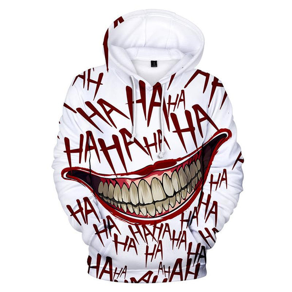 HahaJoker 3D Print Sweatshirt Hoodies