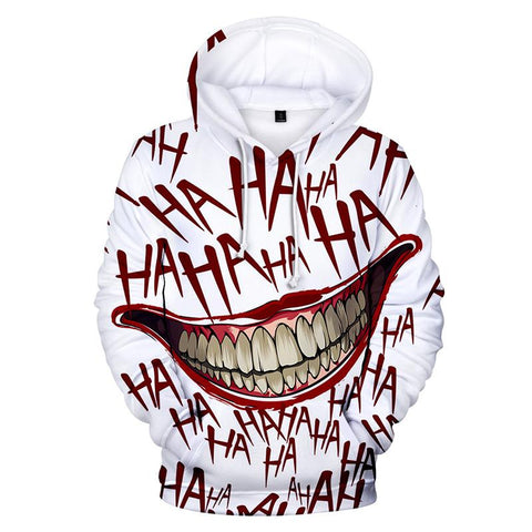 HahaJoker 3D Print Sweatshirt Hoodies