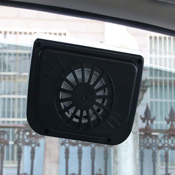 SOLAR POWERED AUTO COOLING FAN