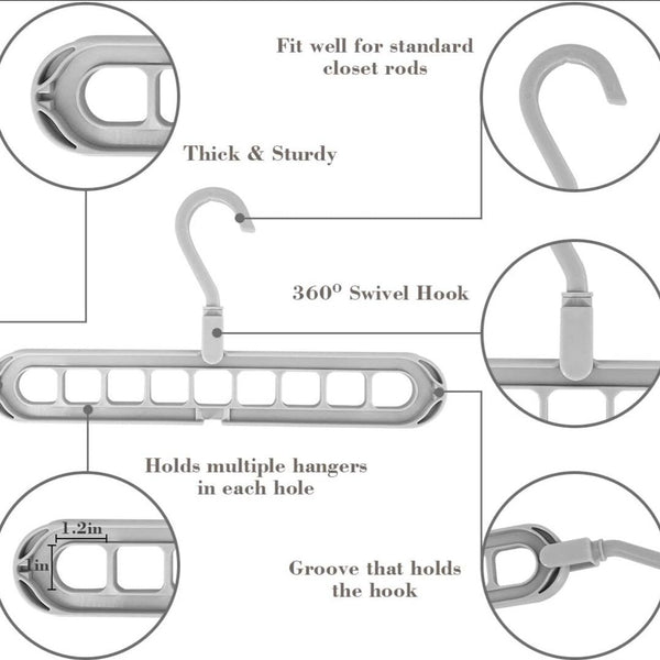MAGIC CLOTHES HANGER SAVE SPACE