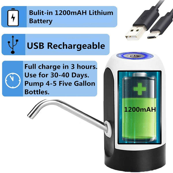 AUTOMATIC PORTABLE ELECTRIC WATER DISPENSER