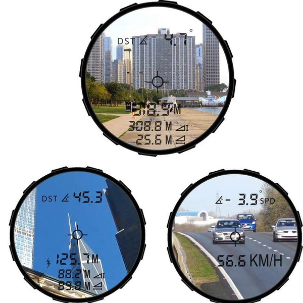 TELESCOPIC GOLF RANGEFINDER DISTANCE METER