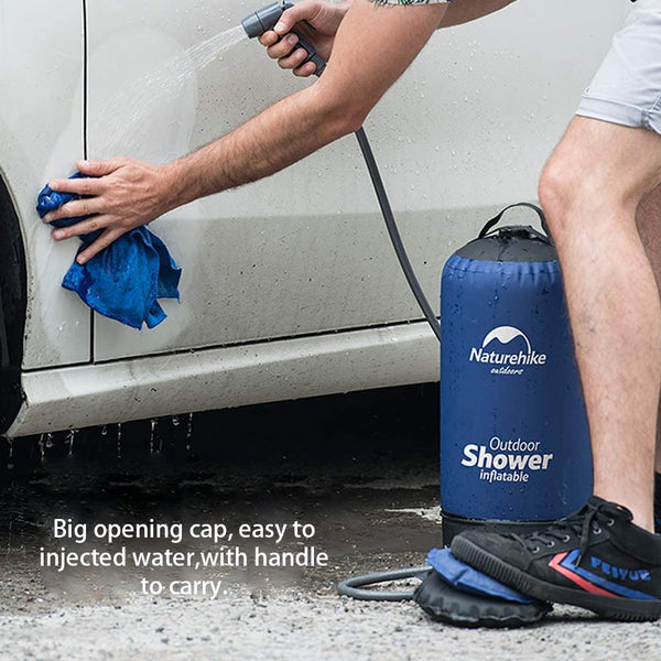 OUTDOOR INFLATABLE CAMPING SHOWER BAG