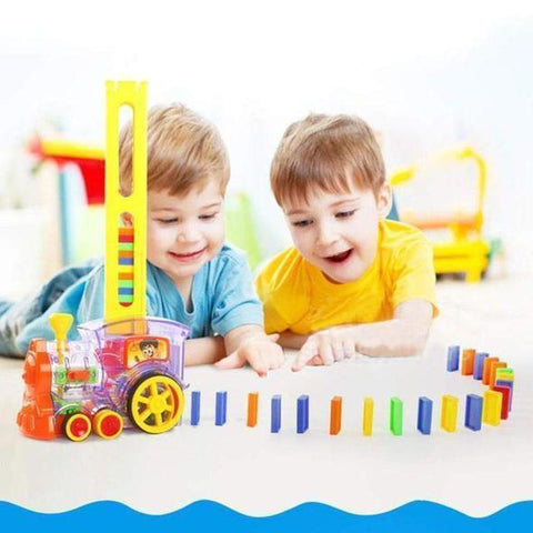 Automatic Domino Train