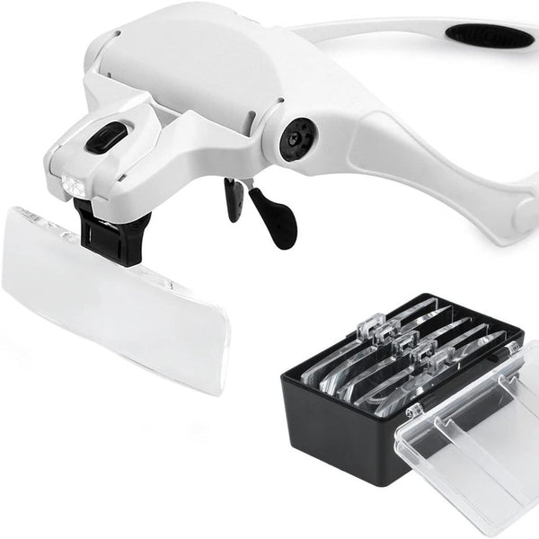 ADJUSTABLE MAGNIFYING GLASSES