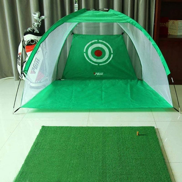 INDOOR GOLF PRACTICE NET CAGE