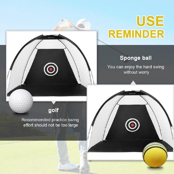 INDOOR GOLF PRACTICE NET CAGE