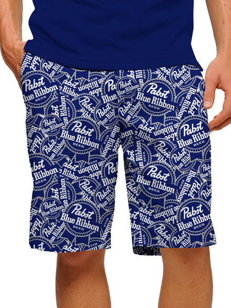 Men's PABST BLUE RIBBON BEER Print Shorts