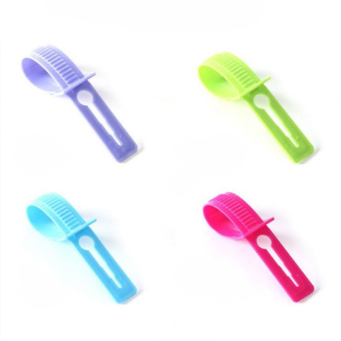 Multi-function Windproof Plastic Hook Strap Lock - 20PCS