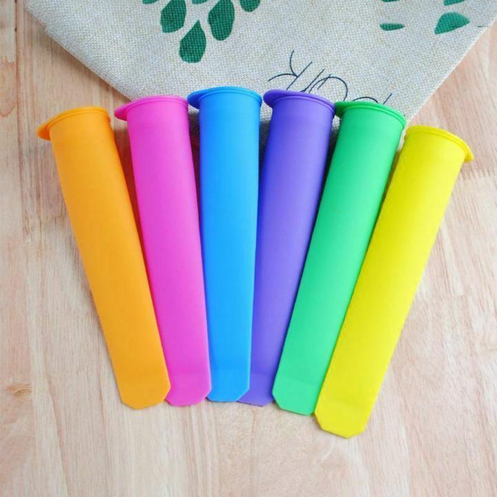 Colorful Silicone - Ice Pop Mold Set