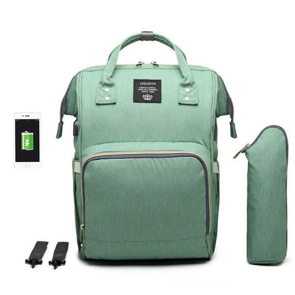 DIAPER BACKPACK w/ USB Port
