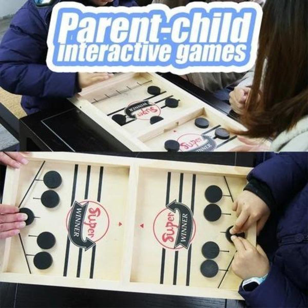 HOCKEY SLING PUCK BOARD GAME