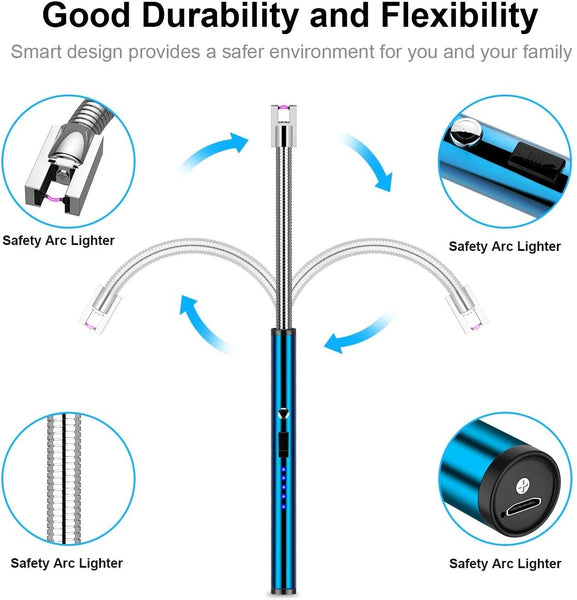 RECHARGEABLE CANDLE ARC LIGHTER