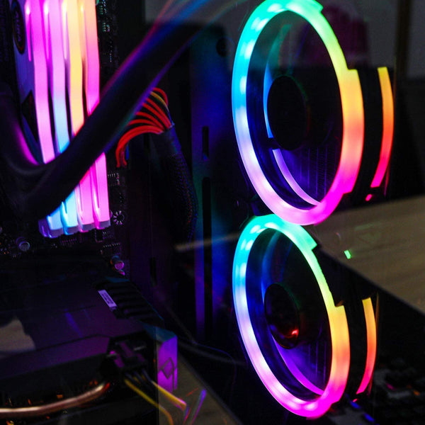 LED COMPUTER COOLING FAN