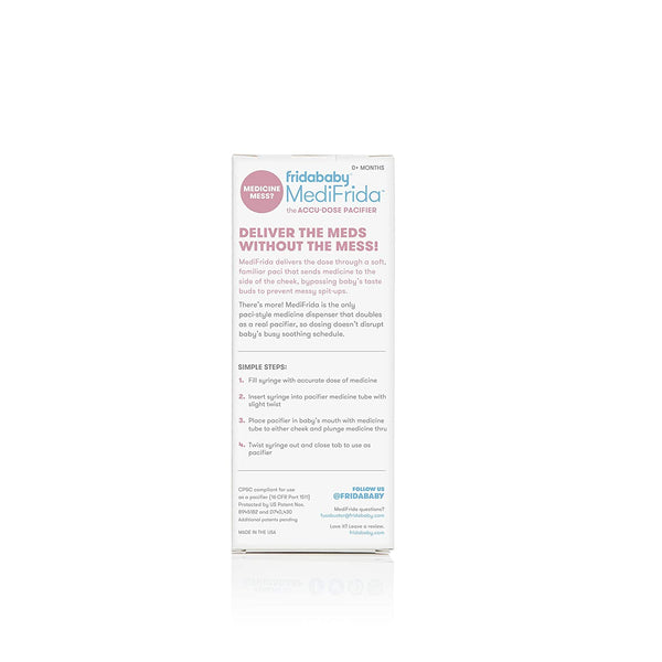 The Accu-Dose Pacifier Baby Medicine Dispenser by FridaBaby