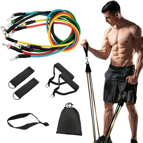 GYM TRAINING RESISTANCE BAND SET
