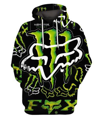 Men's Printed MONSTER ENERGY Hoodie
