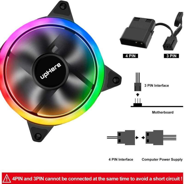 LED COMPUTER COOLING FAN