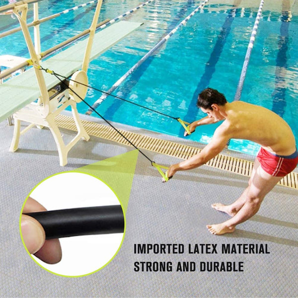 ADJUSTABLE SWIM TRAINING RESISTANCE BANDS