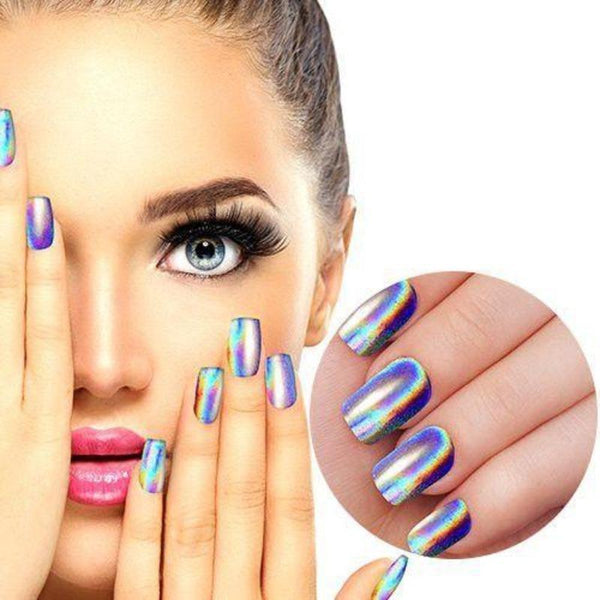HOLO PRESS-ON NAIL POWDER