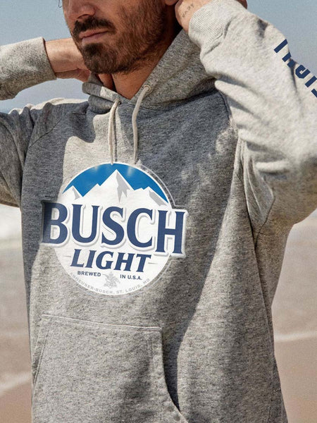 Men's Busch Light Brewed In U.S.A Hoodie