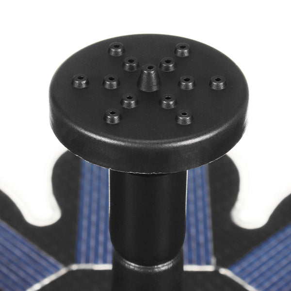 IP68 180L/H 1.4W Solar Powered Fountain Pump Kit Floating Pools Garden Ponds Brushless Water