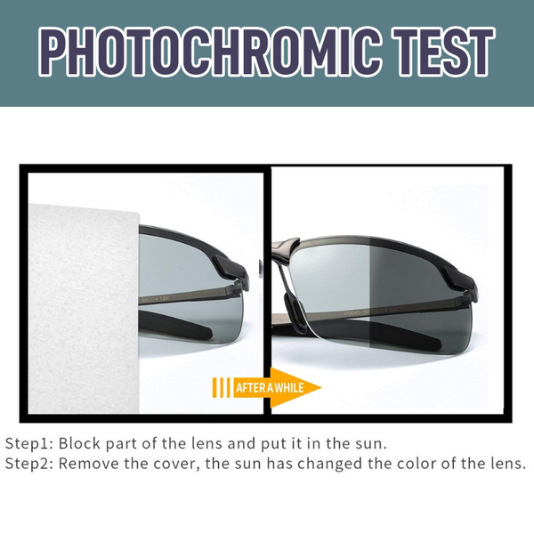POLARIZED CHAMELEON PHOTOCHROMIC GLASSES