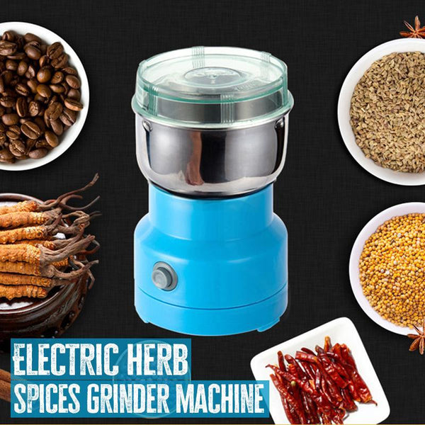 ELECTRIC HERB SPICES GRINDER MACHINE