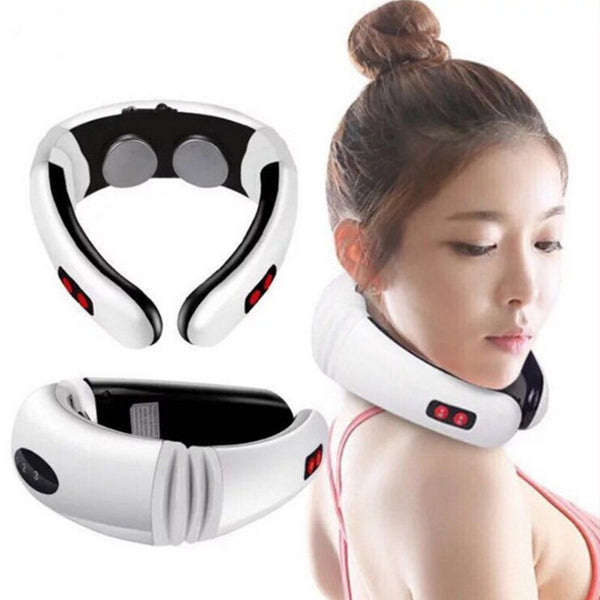 Neckx™ Hot Electric Cervical Neck Massager Body Shoulder Relax Massage Magnetic Therapy