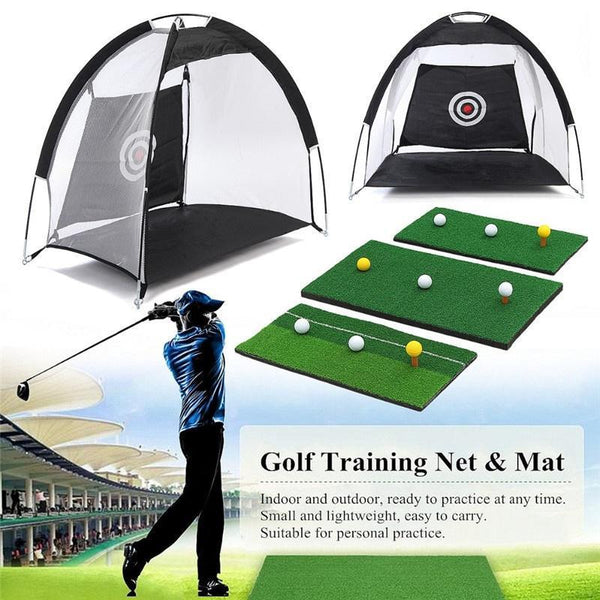 INDOOR GOLF PRACTICE NET CAGE