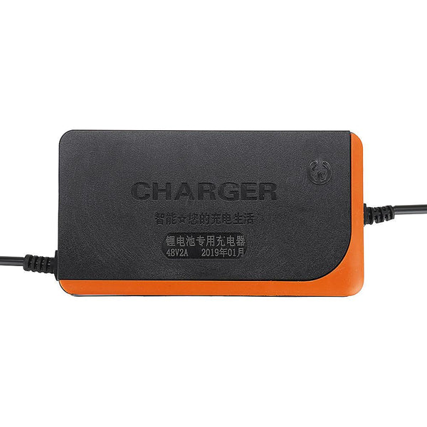 48V Lithium Battery Charger 2A Electric Bike Scooter Charger Battery Charging Equipment  - E