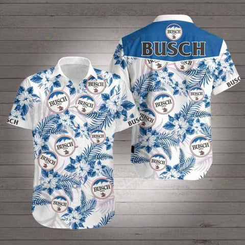 Men's Liquor BUSCH LIGHT Printed Shirt