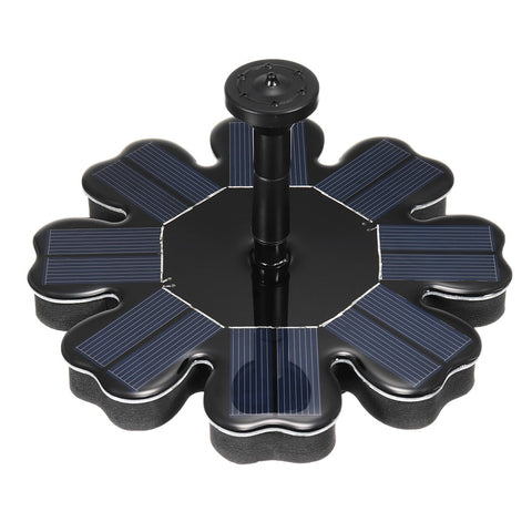 IP68 180L/H 1.4W Solar Powered Fountain Pump Kit Floating Pools Garden Ponds Brushless Water